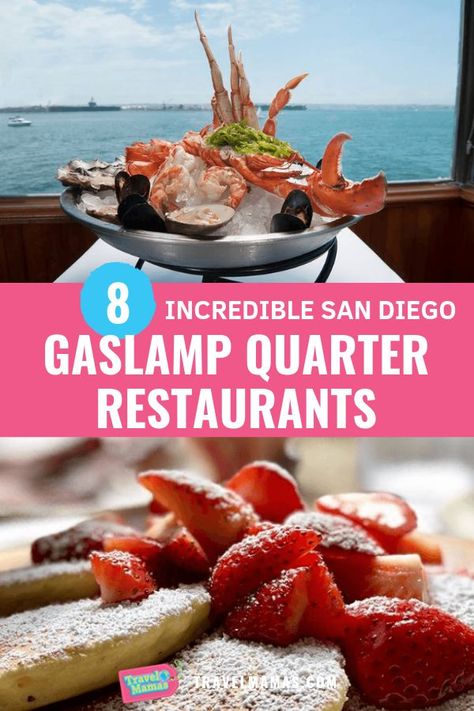 San Diego Gaslamp District Things To Do, Gaslamp Quarter San Diego, Travel In California, California Tourist Attractions, Places To Visit In California, San Diego Kids, San Diego Gaslamp, Restaurants In San Diego, San Diego Attractions