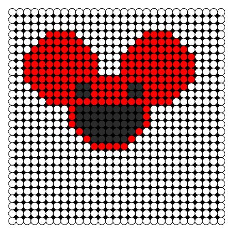 Deadmau5 Perler Bead Patterns, Deadmau5 Perler, Kandi Cuffs, Rave Babe, Fuse Bead Patterns, Kandi Cuff, Pony Bead Patterns, Pattern Maker, Kandi Patterns