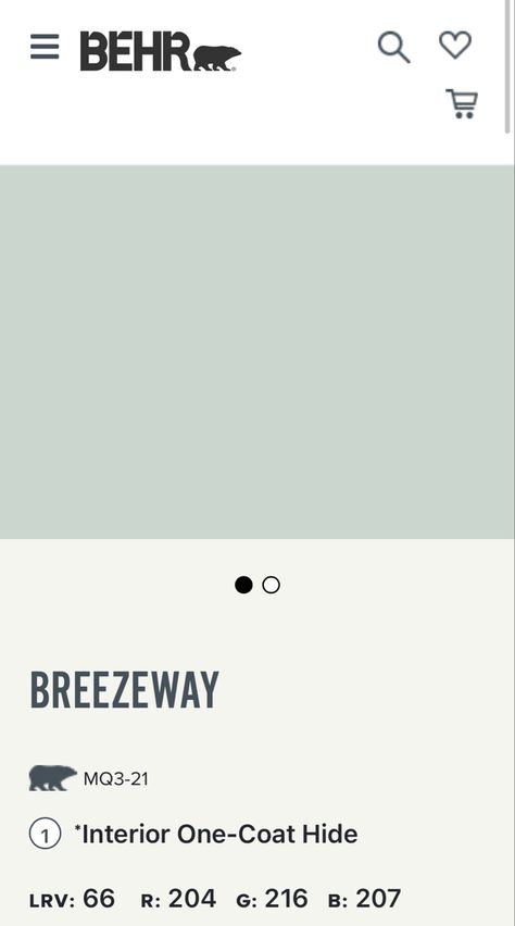 Breezeway Paint Behr, Behr Breezeway, Kitchens 2020, Bedroom Paint Colors Grey, Florida Apartment, Hawaiian House, Surf Nursery, Beach Color Palettes, Green Grey Paint