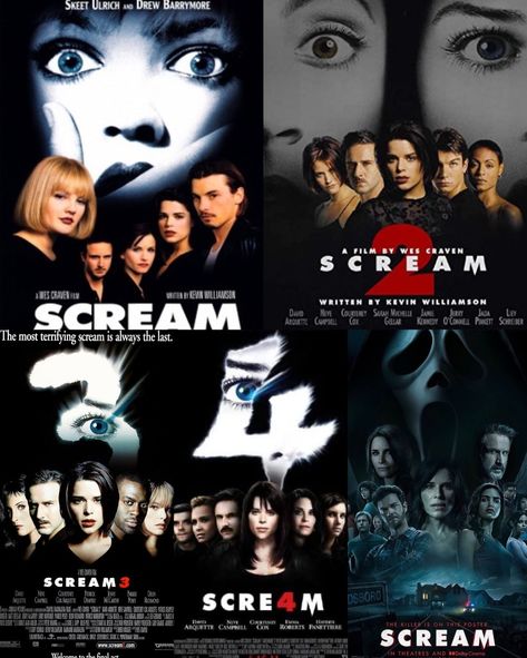 Drew Barrymore Scream, Scream Tv Series, Scream 3, Ghostface Scream, Scream Franchise, Movie Nerd, Thriller Film, The Flash Grant Gustin, Slasher Movies