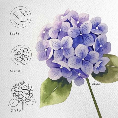 Check this easy step-by-step flower drawing tutorial with different flowers from roses to tulips and daffodils. #flowerdrawing #flowerpainting #flowertutorials