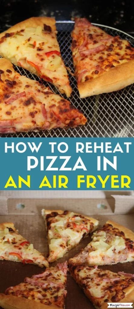 The ultimate guide showing you how to reheat pizza in an air fryer. This air fryer reheat pizza guide will include both reheating pizza in the air fryer oven and in a regular air fryer basket. Completely based on leftover pan pizza from Pizza Hut. #pizzahut #airfryer #airfryerrecipes #reheatairfryer #airfryerreheat #airfryeroven #airfryerpizza How To Reheat Pizza, Reheating Pizza, Pizza In The Air Fryer, Air Fryer Recipes Chips, Air Fryer Recipes Vegetables, Reheat Pizza, Small Air Fryer, Air Fryer Recipes Snacks, Air Fryer Recipes Vegetarian