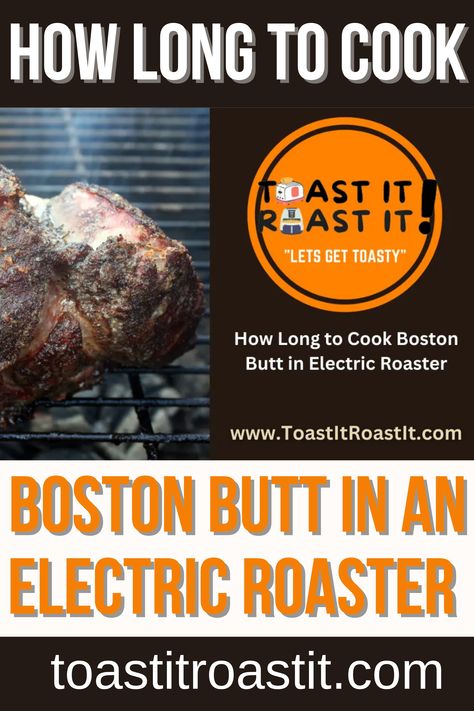 How Long to Cook Boston Butt in An Electric Roaster: A Comprehensive Guide. If you’re wondering how long to cook a Boston butt in an electric roaster, you’ve come to the right place. We’ve got all the information you need to make a mouthwatering, tender roast your family will love. #bostonbutt #bbq #porkshoulder #pulledpork #porkbutt Pork Shoulder In Electric Roaster, Pulled Pork Electric Roaster, Pork Roast In Roaster Oven, Pulled Pork In Electric Roaster, Electric Roaster Recipes For A Crowd, Pulled Pork In Roaster Oven, Pulled Pork Roaster Oven, Electric Roaster Recipes, Pork Shoulder Picnic Roast