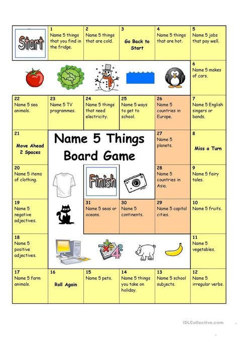 One-click print document | Board games, Vocabulary games, Board games for kids English Learning Games, Elderly Activities Crafts, Speaking Activities English, Portfolio Kindergarten, Senses Preschool, Teach English To Kids, Board Game Template, Kindergarten Portfolio, Writing Practice Sheets