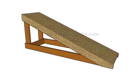 Diy Dog Ramp, Dog Ramp For Stairs, Dog Ramp Diy, Double Dog House, Large Dog House Plans, Extra Large Dog House, Dog Ramp For Bed, Build A Dog House, Large Dog House