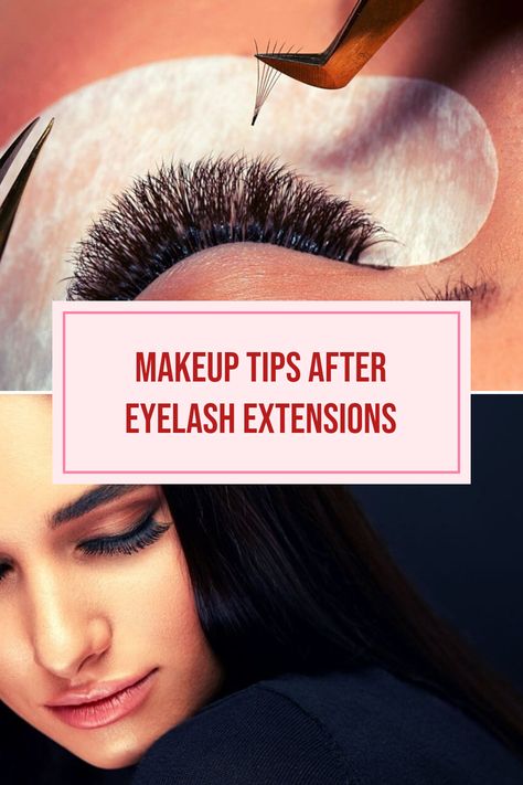 Wondering how long to wait before applying makeup after getting your eyelash extensions? It’s essential to let your lashes set properly to ensure they last longer and look fabulous. After your appointment, try to avoid any heavy makeup, especially on the eye area, for at least 24 hours for the best results. Many swear by gentle cleansers and natural products that won’t damage their new lashes. Did you know there are specific ways to clean them too? Discover more about keeping your lash extensions safe and styled confidently! Eyelash Extension Care Tips, How To Wash Face With Eyelash Extensions, Lashes Extensions Styles, Makeup With Lash Extensions, How To Clean Lashes, Bueaty Tips, Water Based Foundation, Eyelash Primer, Light Pink Lip Gloss