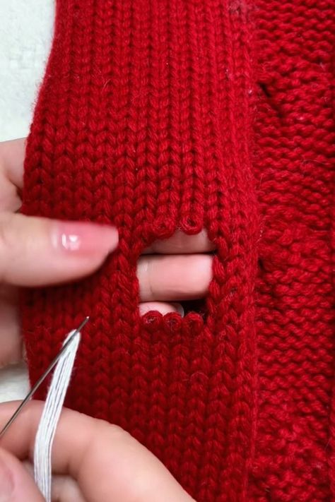 Good sewing ideas | Good sewing ideas | By Clothes tips | Facebook Clothes Tips, Knitting Hacks, Sewing Alterations, Beginner Knitting Patterns, Crochet Basket Pattern, Crochet Videos Tutorials, Sewing Lessons, Tapestry Crochet, Knitting Techniques