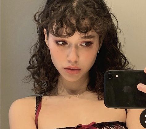 Haircut Hairstyle, Curly Hair, Bangs, A Woman, Hair, On Instagram, Instagram