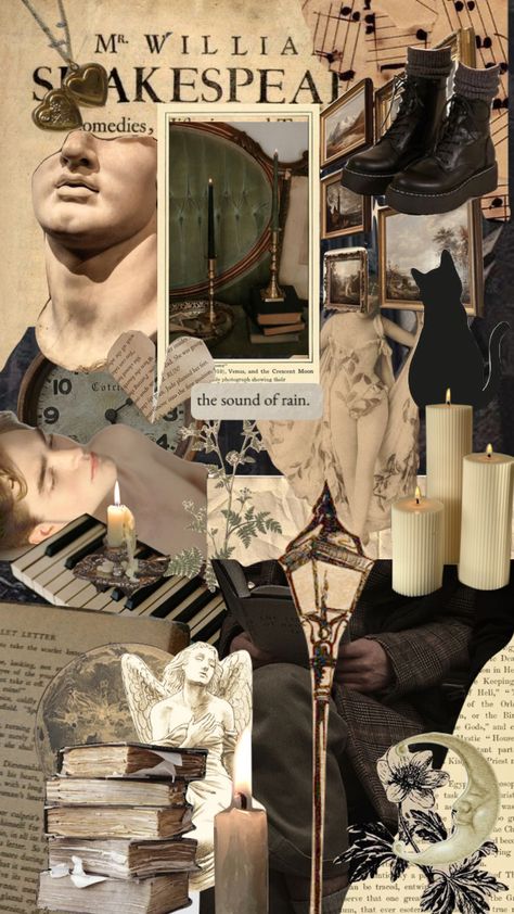 🕯🎞🕰 #darkacademia #vintages #academiaaesthetic #foryoupage #foryou #moodboard #literature #shakesphere Shakesphere Aesthetic, Academia Aesthetic, Dark Academia, Connect With People, Your Aesthetic, Creative Energy, Mood Board, Literature, Energy