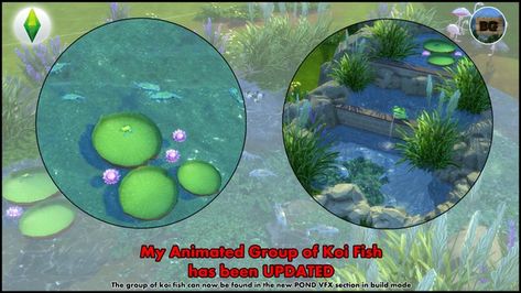 🚨 Animated - Placeable Fish - Group Koi Fish UPDATED! | Patreon Text Animation, Fish Swimming, Koi Pond, Sims 4 Cc Finds, Cc Finds, Sims Mods, Sims 4 Cc, Sims 4 Custom Content, Medieval Fantasy