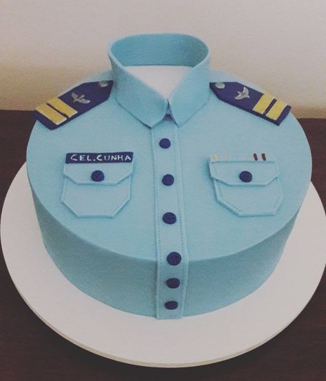 Police Cake Design, Torte Fondant, Police Design, Police Cakes, Happy Birthday Clip Art, Police Party, Minnie Mouse Birthday Cakes, Fondant Cake Designs, Happy Birthday Cupcakes