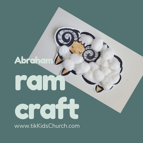 Abraham Isaac Sacrifice, Abraham Sacrifices Isaac Craft, Abraham Isaac, Activity Preschool, Abraham And Sarah, April Crafts, K Crafts, Craft Board, Church Ministry