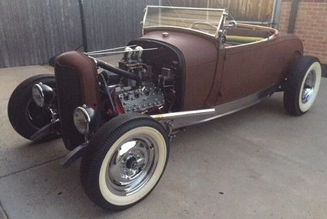 1932 Ford Coupe, Model A Roadster, 1929 Ford Model A, Traditional Hot Rod, Ford Roadster, Ford Model A, 1932 Ford, Lead Sled, Rat Rods