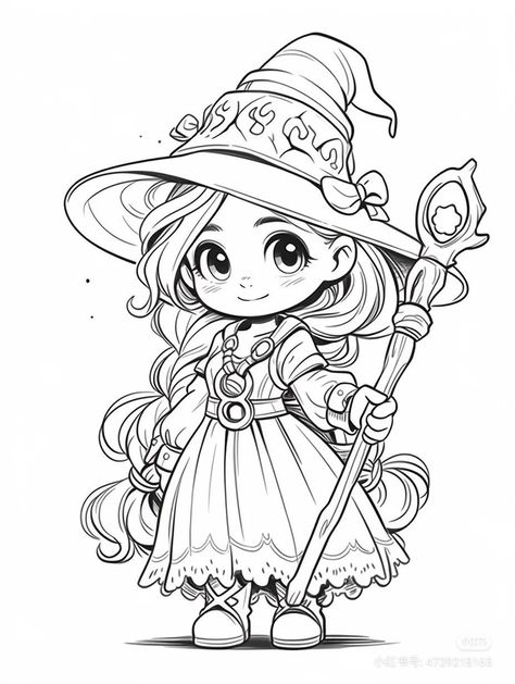 coloring pages halloween kids, click our link for more examples Halloween Colouring Pages Free, Chibi Coloring Pages, Free Halloween Coloring Pages, Witch Coloring Pages, Manga Coloring Book, Heart Coloring Pages, Summer Coloring Pages, Adult Coloring Designs, Mermaid Coloring Pages