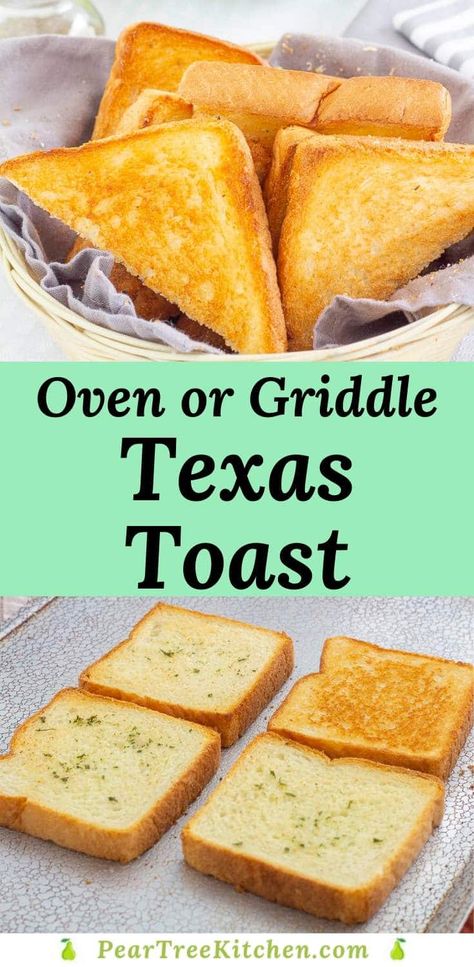 Texas Bread Recipe, Texas Toast Recipe, Garlic Texas Toast, Garlic Toast Recipe, Texas Toast Bread, Toast Points, Easy Garlic Bread Recipe, Texas Toast Garlic Bread, Recipe Bread