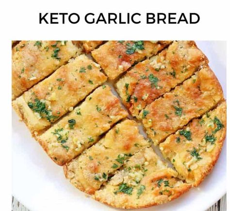 KETO GARLIC BREAD - Keto Recipes Keto Flat Bread Recipes, Keto Flat Bread, Flat Bread Recipes, Keto Garlic Bread, Bread Keto, Hot Bread, Flatbread Recipes, Flat Bread, Pan Bread