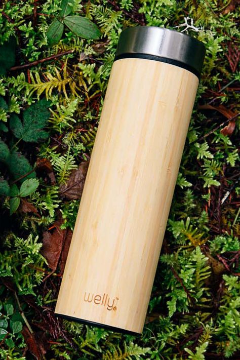 The Welly infuser water bottle is a beautiful insulated bamboo water bottle that will keep your drink hot or cold. We love the infuser that allows you to infuse water, cocktails, or brew coffee & tea! Check out this post with three recipes to try! Eco Friendly Water Bottle, Bamboo Store, Bamboo Bottle, Bamboo Water Bottle, Backpacking Recipes, Water Cocktails, Infuser Water Bottle, Eco Friendly Bottle, Zero Waste Store