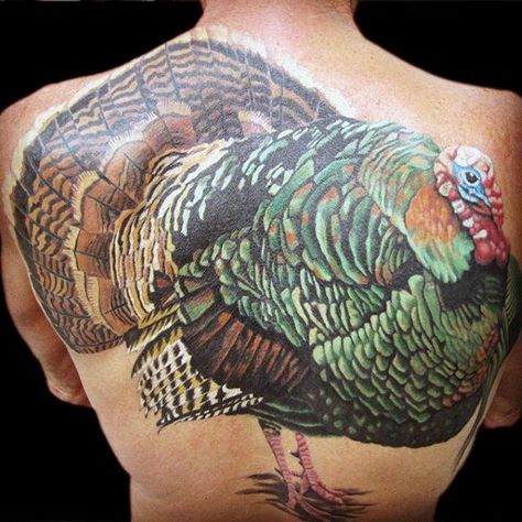 Realtree Tattoo, Turkey Tattoo, Turkey Tattoos, Pictures Of Turkeys, Hunting Tattoos, Cactus Tattoo, C Tattoo, Tattoo Quotes For Women, Chest Tattoo Men