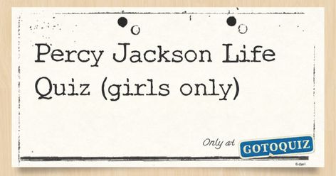 Results: Percy Jackson Life Quiz (girls only) Percy Jackson Quiz, Wings Of Fire Quiz, Camp Half Blood Cabins, Percy Jackson Cabins, Just Add Magic, Do You Know Me, Stuck In The Middle, Buzzfeed Quizzes, Fnaf Characters