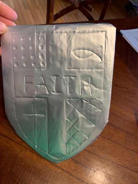 Armor Of God Shield Craft, Armor Of God Trunk Or Treat Ideas, Armor Of God Costume Diy, Armour Of God Decorations, Armor Of God Craft Ideas, Armor Of God Bulletin Board Ideas, Armour Of God Vbs, Belt Of Truth Craft Armor Of God, Armor Of God Snacks