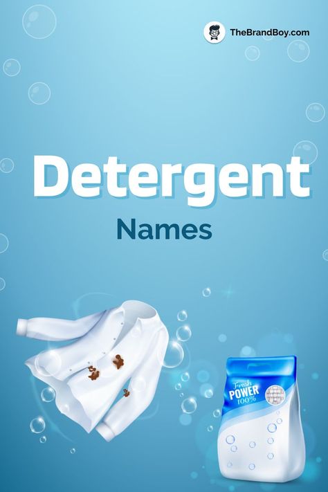 Detergent Names Dishwashing Liquid Logo Template, Power Washing Business Names, Business Name Generator Free, Cleaning Company Names, Business Name Generator, Detergent Powder, Detergent Product, Detergent Brands, Powder Laundry Detergent