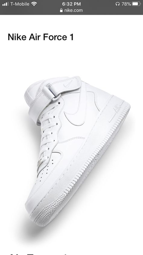 Air Force Boots, Air Force Shoes, Nike Shoes Air Force, Nike Air Force 1 Mid, White Nike Shoes, Nike Shoe, Jordan Shoes Girls, Custom Nike Shoes, Air Force 1 Mid