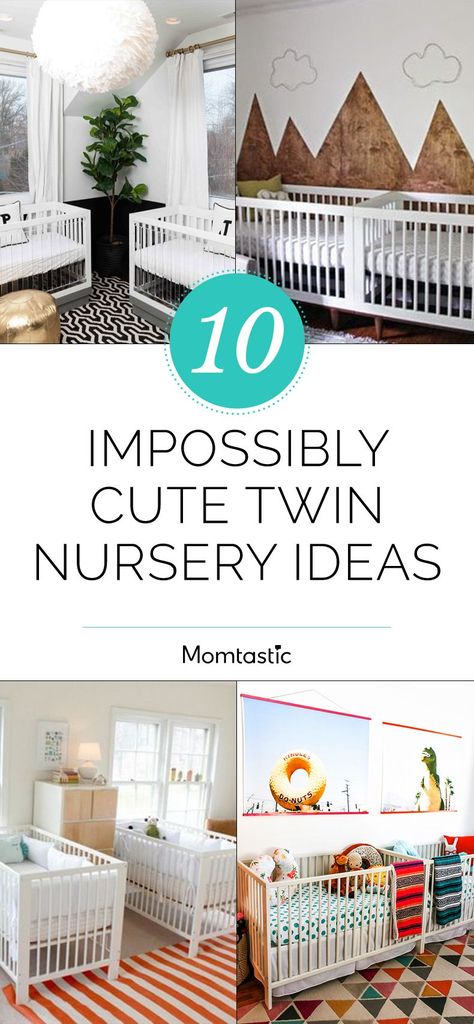 Small Twin Nursery, Twin Nursery Ideas, Twin Babies Nursery, Boy Girl Twins Nursery, Twin Nursery Gender Neutral, Twin Nursery Room, Twin Boys Nursery, Twin Baby Rooms, Twin Girls Nursery