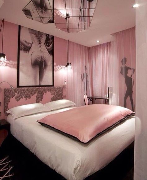 Pink Room, Remodel Bedroom, Pink Walls, Dream Rooms, Beautiful Bedrooms, Dream Bedroom, Bed Room, My New Room, Dream Room