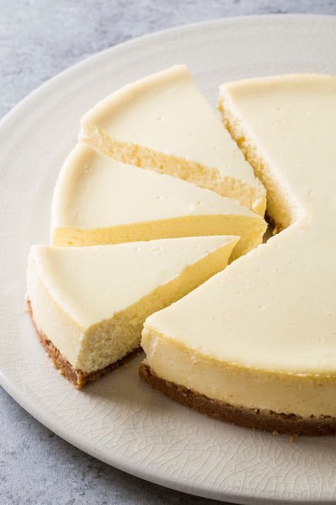 "Love this recipe. It is not only the easiest-ever cheesecake, it is also the most delicious." Shelia F., - Web member. Cooks Country Recipes, Donut Toppings, Cookie Toppings, Caramel Tart, Classic Cheesecake, America's Test Kitchen Recipes, Cracker Crust, Fool Proof Recipes, Americas Test Kitchen