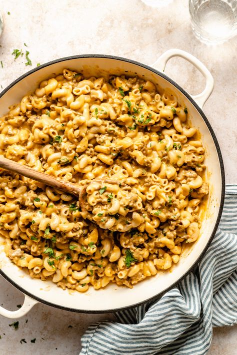 Hamburger Helper Recipe, The Defined Dish, Defined Dish, Hamburger Helper Recipes, Hamburger Helper, Hamburger Recipes, Dish Recipes, Cooking Dinner, One Pot Meals