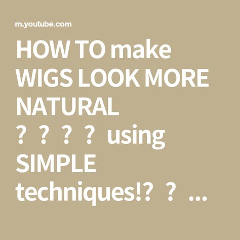 Chemo Wigs, Diy Hair Wig, Chemo Wig, Real Wigs, Hair Tricks, Wig Care, New Hair Do, Baby Bangs, Natural Looking Wigs