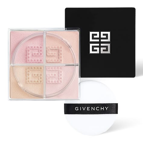 Prisme Libre Mini Loose Powder - Iconic loose powder in 4 corrective colors | Givenchy Beauty Givenchy Powder, Givenchy Prisme Libre, Parfum Givenchy, Givenchy Irresistible, Givenchy Beauty, Logo Application, Perfect Complexion, Finishing Powder, Pat Mcgrath