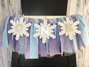 Winter Wonderland Birthday Party Ideas Onederland Highchair Banner, Frozen First Birthday, Highchair Tutu, Winter Onederland Party Girl, Winter Wonderland-party, Winter Wonderland Birthday Party, Winter Onederland Birthday Party, Onederland Party, Winter Party Decorations