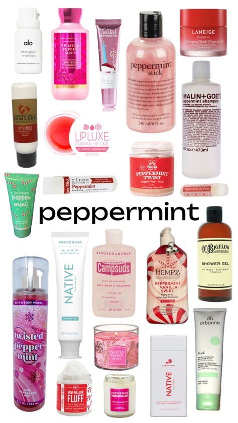 #peppermintscents #peppermint #candyskincare #candyscents #christmasskincare Peppermint Smell, Pampering Routine, Peppermint Scent, Winter Scents, Shower Skin Care, Body Smells, Pretty Skin Care, Perfume Lover, Bath And Body Care