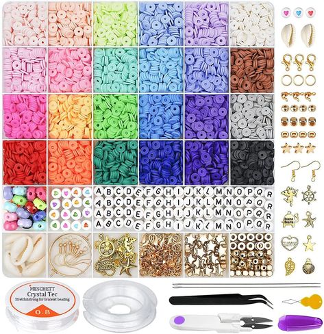 Friendship Bracelet Kit, Friendship Bracelets With Beads, Jewelry Making Kits, Handmade Jewelry Bracelets, Friendship Jewelry, Bracelet Kits, Jewelry Making Kit, Bracelets Diy, Bead Kits