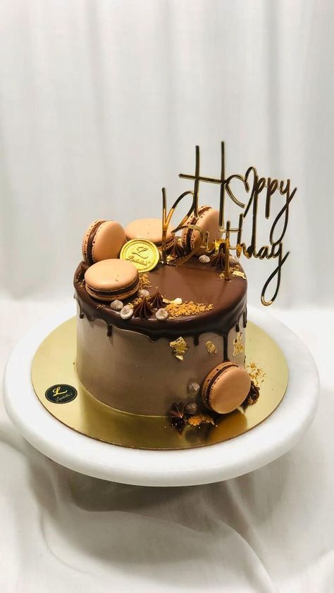 Wedding Cake Chocolate, Birthday Cake For Boyfriend, Hazelnut Recipes, Alphabet Cake, Cake For Boyfriend, Happy Anniversary Cakes, Birthday Cake For Husband, Chocolate Cake Designs, Cake For Husband