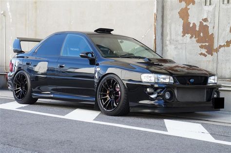 One of the best looking Imprezas I've ever seen! - Japanese Gc8 Impreza, Subaru Impreza 22b, Subaru Gc8, Japanese Sports Cars, Subaru Cars, Mitsubishi Lancer Evolution, Honda S2000, Nissan Silvia, Honda Civic Si