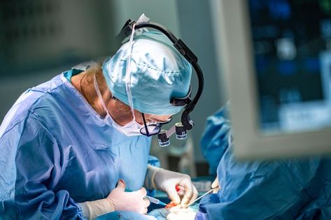 Surgeon and his assistant performing cos... | Premium Photo #Freepik #photo #surgery #surgical #surgery-room #operating-room Hospital Operating Room, Surgery Room, Human Body Temperature, Nose Surgery, Operating Room, Surgery Center, Healthcare Quality, Mayo Clinic, Breast Augmentation