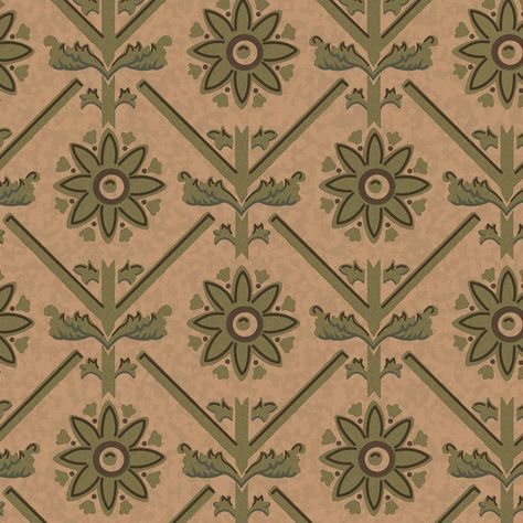 Bars & Pubs Wallpaper | Traditional Wallpaper | Victorian Wallpaper | Terracotta Wallpaper - Chameleon Collection - Emile Edwardian Wallpaper, Wallpaper Victorian, Terracotta Wallpaper, Wallpaper Geometric, Victorian Wallpaper, Wallpaper Green, Stately Home, Geometric Wallpaper, Green Wallpaper