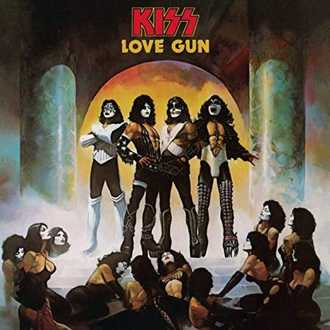 Kiss Album Covers, Kiss Music, Greatest Album Covers, Kiss Army, Cool Album Covers, Elvis Costello, Paul Stanley, Ace Frehley, Metal Albums