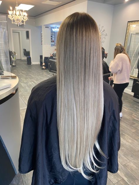 Rootmelt Blonde, Root Melt Brunette, Root Melt Brunette To Blonde, Root Melt Blonde, Blonde Root Melt, Root Melt, Blonde Roots, Icy Blonde, Brunette To Blonde