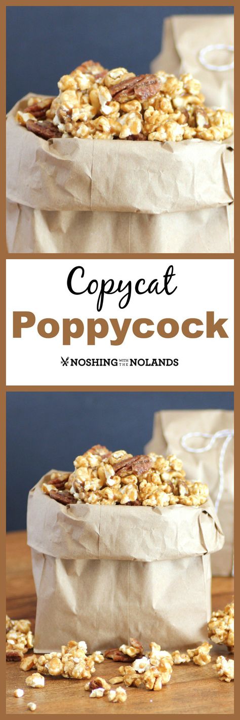 Poppycock Copycat Recipe Whirly Pop Popcorn Recipes, Poppycock Recipe, Old Fashion Popcorn Balls Recipe, Popcorn Balls Without Corn Syrup, Whirly Pop Kettle Corn, Poppycock Recipe Popcorn, Carmel Popcorn, Pb Cups, Popcorn Treats