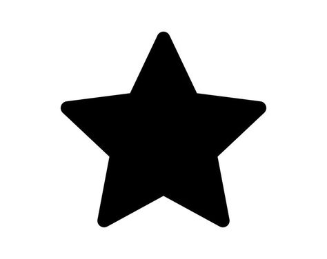 Star Digital Art, Star Reference, Item Png, A Star, Star Black And White, Stars Y2k, Y2k Stars, Items Png, Svg Stars