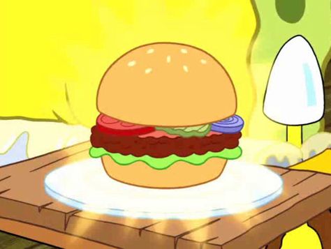 Spongebob Crabby Patties, Crabby Patty Drawing, Krabby Patty Drawing, Spongebob Krabby Patty, Animation Food, Crabby Patty, Crabby Patties, Bobs Burger, Krabby Patty