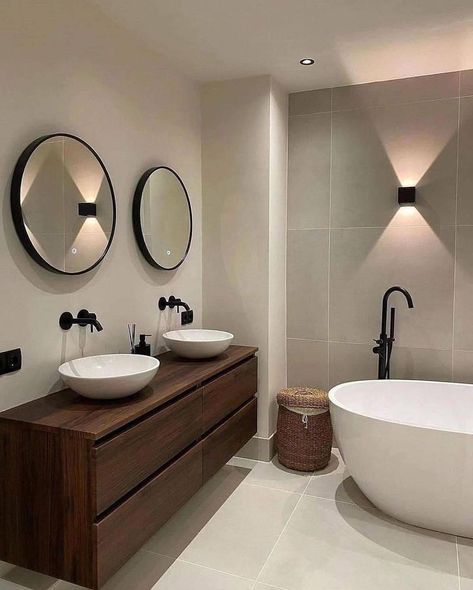 Simple Bathroom Designs, New Interior Design, Luxury Homes Interior, Creative Home Decor, Dream Bathroom, Chic Home Decor, Minimalist Bedroom, Cozy Bedroom, Bathroom Renovation