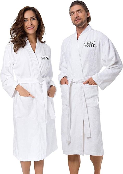 BRIDAL 2Pcs Couple's Cotton Waffle Robe Embroidered Monogram Robes Bridal Robes Lightweight Bathrobe Set for Men Women #wedding #weddinginspo #guestbook #weddindprep #weddingdecor #boho #bride #weddingguest #weddingday #beforewedding #weddingplanning #weddingdiy #bridesmaid #writting #guestgift #weddinginvitation #papetry #canada #cutewritting #caligraphy #letter#babyshower #mariage #livre #scrapbook #crafts #decorationmariage #weddinggift #cadeaumariage #giftidea #giftinspo Robe For Men, Monogram Robes, Script Embroidery, Terry Cloth Robe, Robes For Women, Personalized Robe, Wrap Clothing, Matching Robes, Embroidered Monogram