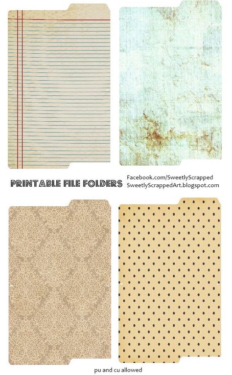 Vintage Art Journal, Papel Vintage, طابع بريدي, Free Vintage Printables, File Folders, Vintage Junk Journal, Scrapbook Printables, Vintage Printables, Smash Book