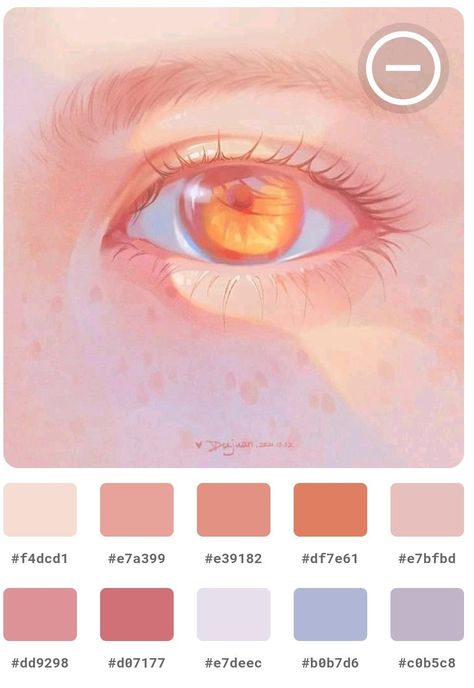 Anime Colour Palette, Skin Pallete Digital Art, Skin Palette, Art Tut, Flat Color Palette, Hex Color Palette, Color Palette Challenge, Color Script, Paint Brush Art