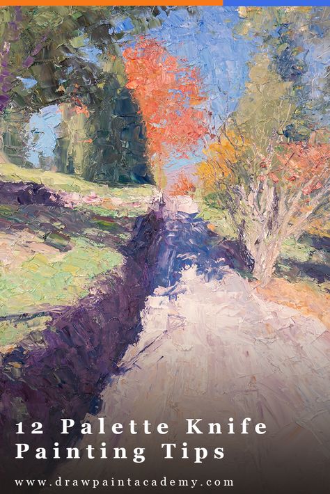 Zorn Palette Painting, Acrylic Painting With Pallet Knife, Acrylic Hacks, Pallet Knife Painting, Pallette Knife Painting, Dan Scott, Perspective Room, Art Unit, Palette Painting