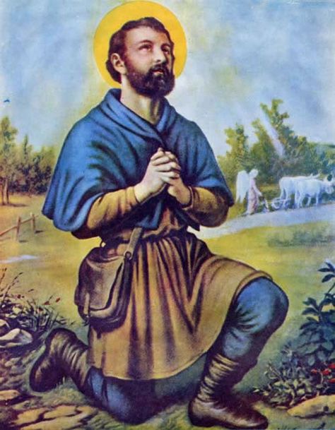 St Isidore St Isidore The Farmer, Thanksgiving Prayer, The Farmer, Rural Life, Sacred Art, Cloth Diapers, Image Hd, Blacksmithing, Photographic Prints